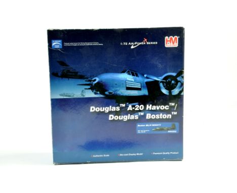 Hobby Master 1/72 diecast model aircraft Douglas A-20 Havoc Boston. The Last. Model appears generally excellent. Vendor lists