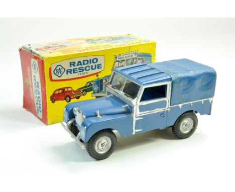 Marx Large Plastic Land Rover Series 1 Radio Rescue Truck in the livery of RAC. Hard to find issue is generally good, albeit 