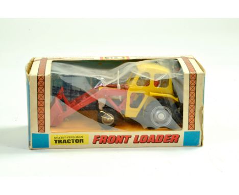 Britains Farm 1/32 Massey Ferguson 135 Industrial Tractor with Loader. Generally Excellent in very good (slightly dusty) box.