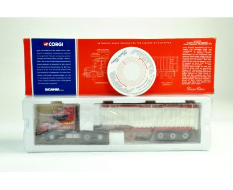 Corgi 1/50 diecast truck issue comprising No. CC12808 Scania T Bulk Tipper in the livery of John Toulson. Complete with certi