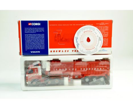 Corgi 1/50 diecast truck issue comprising No. CC12410 Volvo FM Bulk Tipper in the livery Knowles. Complete with certificate, 
