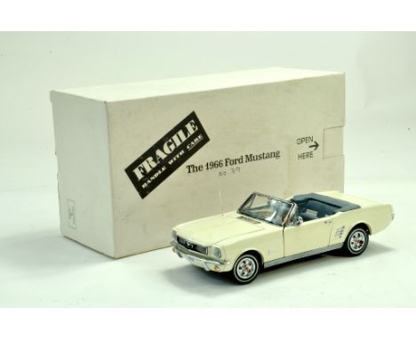 Franklin Mint  / Danbury Mint 1/24 Precision detail model comprising 1966 Ford Mustang. Superb example is complete, excellent