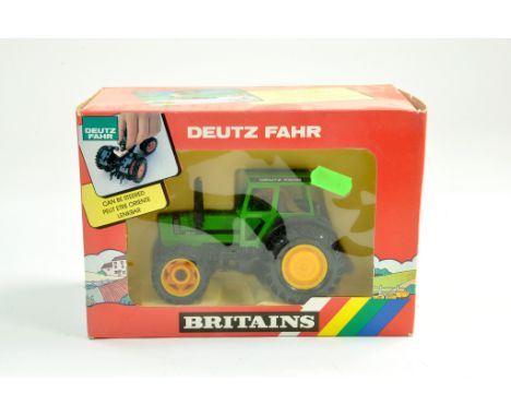 Britains Farm 1/32 Deutz DX92 Tractor with dual wheels. Generally Excellent in very good (slightly dusty) box.