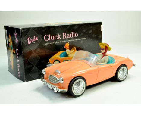 Mattel Barbie issue of an Austin Healey Clock Radio. Excellent in Box.