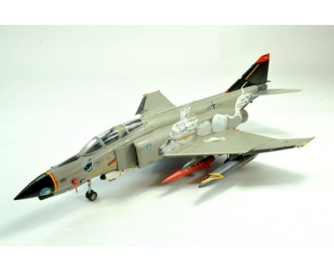 Large Tamiya 1/32 Hand Built plastic model of a F4 Phantom. Excellent.