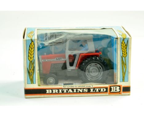 Britains Farm 1/32 Massey Ferguson 595 Tractor. Generally Excellent in very good (slightly dusty) box.