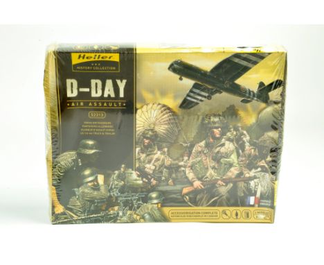 Heller 1/72 plastic model kit comprising D Day Air Assault Multi Kit Set. Ex trade stock, hence complete. Excellent.