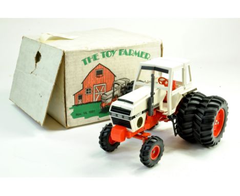 Ertl 1/16 CASE 2590 Tractor with Duals for NTFS 1981 - Toy Farmer issue. Excellent in original box.