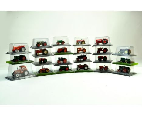 Universal Hobbies for Hatchette 1/43 Tractor group comprising various issues. Generally appear excellent with packaging.