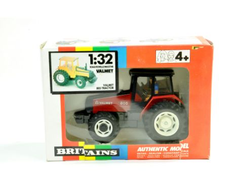Britains Farm 1/32 Valmet 805 Tractor. Generally Excellent in good (slightly faded / dusty) box.