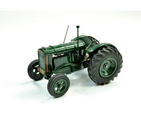 Malc's Models Original 1/16 Hand Built Model of a Fordson Standard Tractor with Rubber Tyres in green. Superb Heavy Model tha