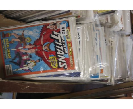 A COLLECTION OF DC COMICS, to include Black Lighting, Hammer Locke, El Diablo, Gammarauders, Team Titans, Haywire, Huntress, 