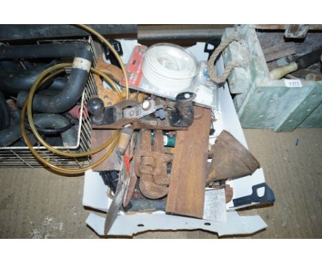 A box containing various tools 