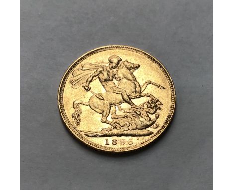 A Victorian 1895 Sovereign Please note this item is at our Derbyshire saleroom, DE65 6LS  