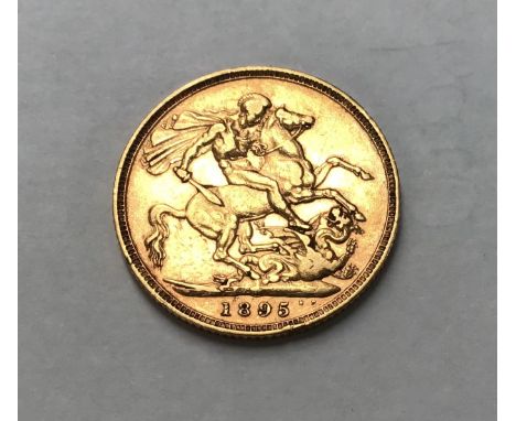A Victorian 1895m Sovereign Please note this item is at our Derbyshire saleroom, DE65 6LS  