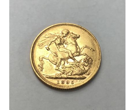 A Victorian 1895m Sovereign Please note this item is at our Derbyshire saleroom, DE65 6LS  