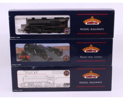 Bachmann: A collection of three boxed Bachmann, OO Gauge, locomotive and tenders, to comprise: Reference: 32-178, 32-254 and 