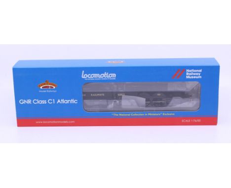 Bachmann: A boxed Bachmann, OO Gauge, GNR Atlantic Class C1 62822 British Railways Black, locomotive and tender, Produced Exc