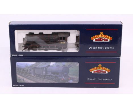 Bachmann: A boxed Bachmann, OO Gauge, J39 1856 LNER Lined Black, Reference 31-855; and J39 1469 LNER Black Stepped Tender. Or