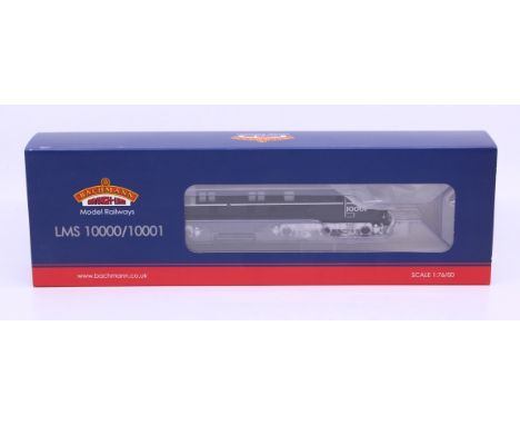 Bachmann: A boxed Bachmann, OO Gauge, BR 10001 BR Black and Chrome, Produced Exclusively for Rails of Sheffield, Reference 31
