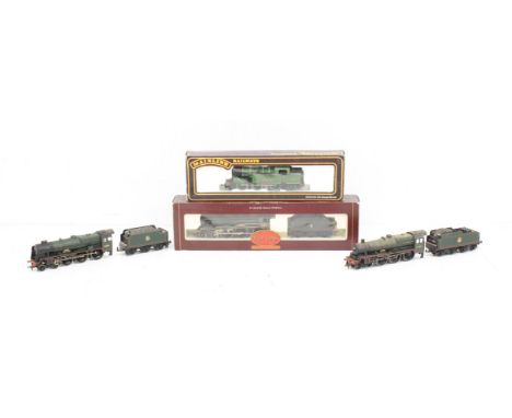 OO Gauge: A collection of four OO Gauge locomotives, to comprise: Hornby Top Link Liverpool R2014, boxed; Mainline LNER 9522 