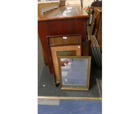 A Mirror, Firescreen and Print 