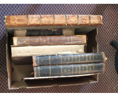 Various bound volumes, The Statesman 1812, Chambers Edinburgh Journal 1842, Ill London News 1859/60 and The Graphic 1879/80