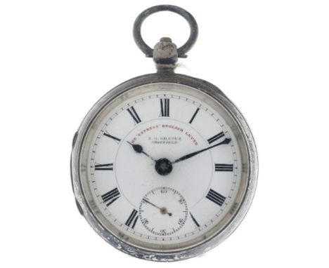 Case: silver (925/1000) - manual winding - condition: good - diameter: 52 mm - plexiglass - ref: 580894 - total weight: 130.9