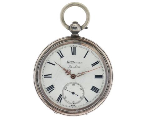 Case: silver (925/1000) - manual winding - condition: good - diameter: 50 mm - plexiglass - ref: 111470 - inscription inside 