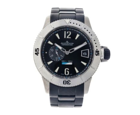 Case: titanium - strap: plastic - automatic - box, documents, certificate - condition: good - diameter: 46 mm - wristsize: 22