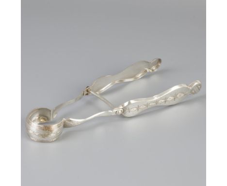 With Biedermeier engraved decorations. Netherlands, 1876, hallmarks: Lion, Minerva, unclear maker's mark, r, sword - traces o