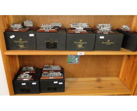 A collection of boxed Royal Hampshire pewter Thomas the Tank Engine and Friends.