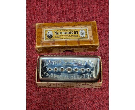 "The Victor" harmonica,