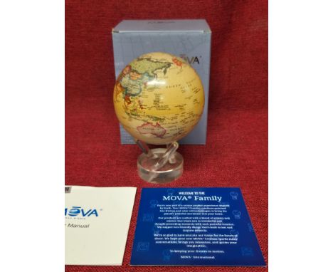 Mova spinning terrestrial globe.
