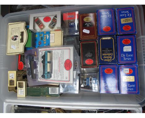 Thirty Plus Boxed Diecast Vehicles, by E.F.F, Omnibus Days, etc, 1:76 scale; commercials, passenger, bus's etc (good/very goo