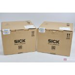 (2) Sick microScan3 Pro Safety Laser Scanners; Brand New In Box
