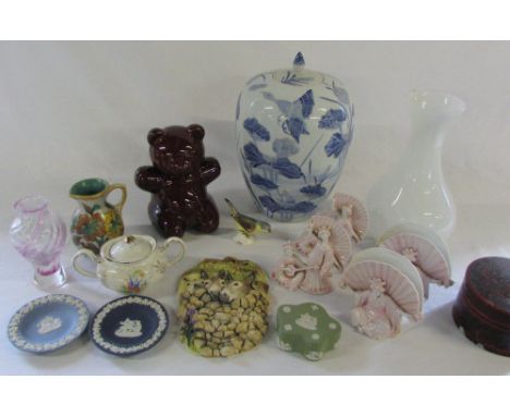 Various ceramics etc inc Goebel & Wedgwood