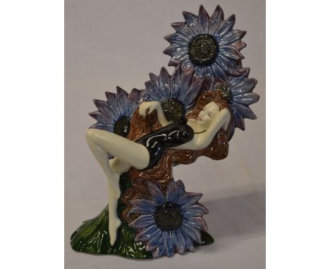 Carltonware limited edition figure 'The Carlton Girl Sunflower'