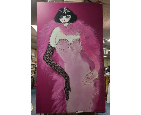 LIZ LONDON PRINT 128CMS X 78CMS