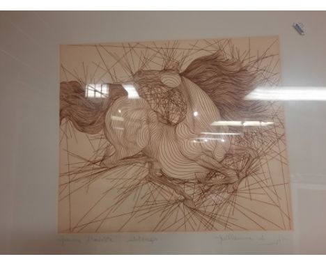 SMALL GUILLAUME AZOULA LITHOGRAPH