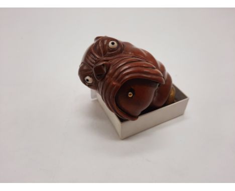 WALKING STICK TOPPED BULLDOG MONEY BOX