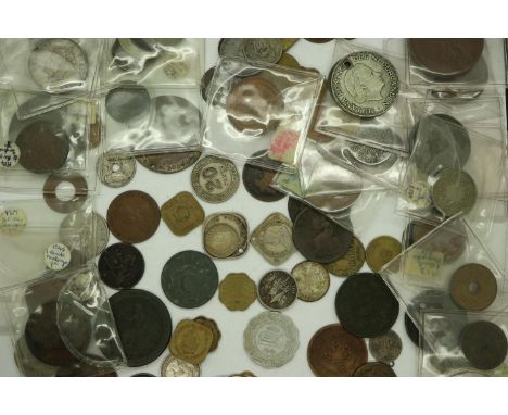 Mixed world coins, including some silver, varied but mostly good circulated grades. P&amp;P Group 1 (£14+VAT for the first lo