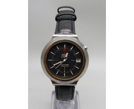 A gentleman's Omega F300Hz Seamaster Chronometer wristwatch 
