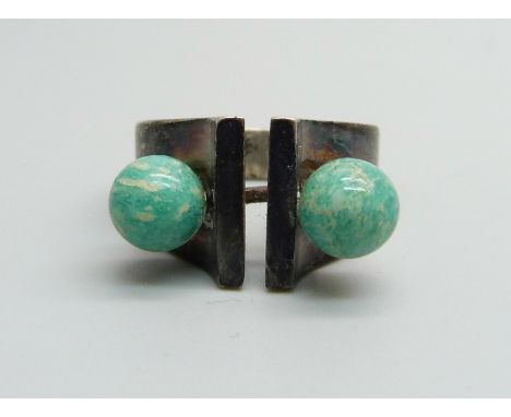 A Danish Arne Johansen ring designed by Hans Hansen, K 