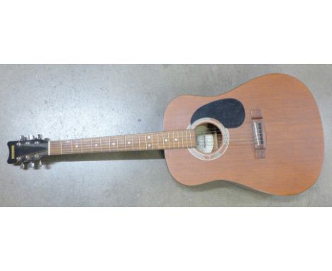 A Hohner Countryman acoustic guitar 