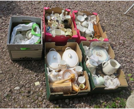 Boxes of mixed ceramics to include coffee setThese lots have been donated by Rotary District 1210, Alumni Association support