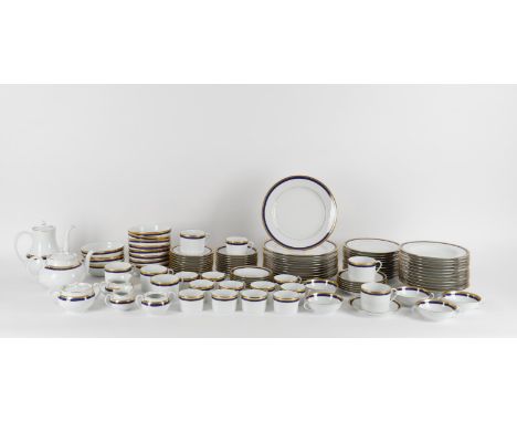 
	
		Haviland Limoges- a modern porcelain breakfast service in the "Symphonie" pattern, printed marks, comprising: 12 main pl