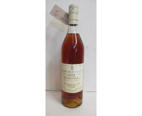 One bottle 1952 Otard Dupuy &amp; Co Vintage Cognac