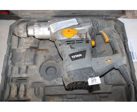 A cased hammer drill, a/f 