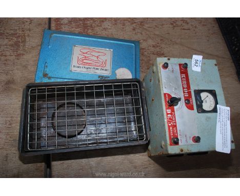 'Brooks Original Home Smoker' and Kirdon power unit for DC5 for lighting.